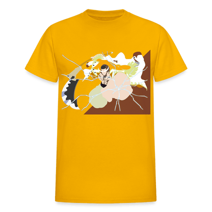 Gildan Ultra Cotton Adult T-Shirt - gold