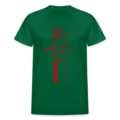 Gildan Ultra Cotton Adult T-Shirt - bottlegreen