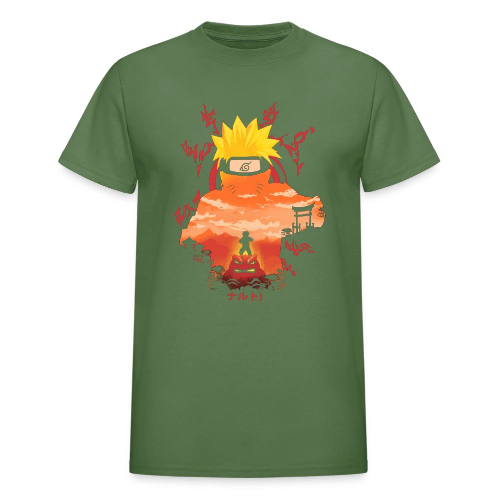 Gildan Ultra Cotton Adult T-Shirt - military green