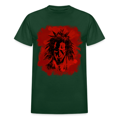 Gildan Ultra Cotton Adult T-Shirt - forest green