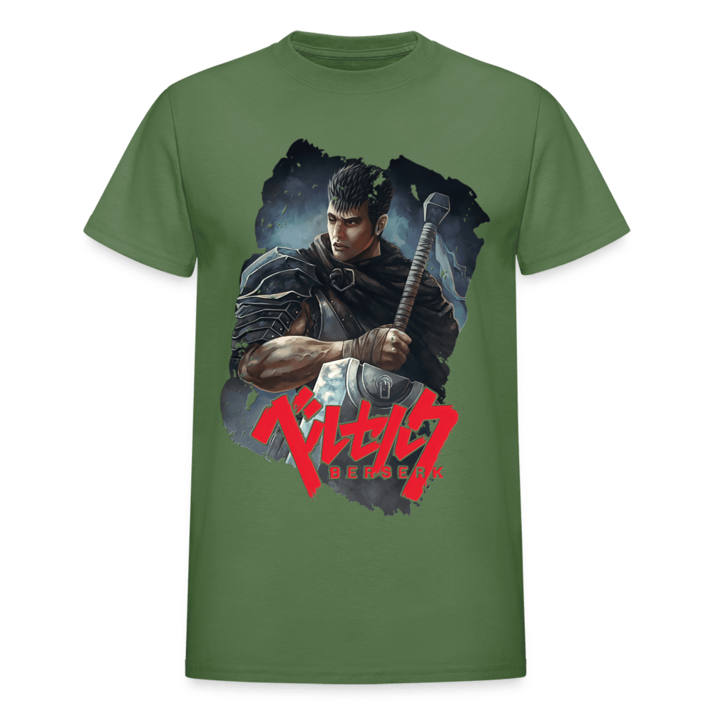 Gildan Ultra Cotton Adult T-Shirt - military green