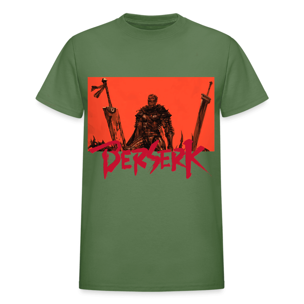 Gildan Ultra Cotton Adult T-Shirt - military green