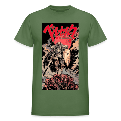 Gildan Ultra Cotton Adult T-Shirt - military green