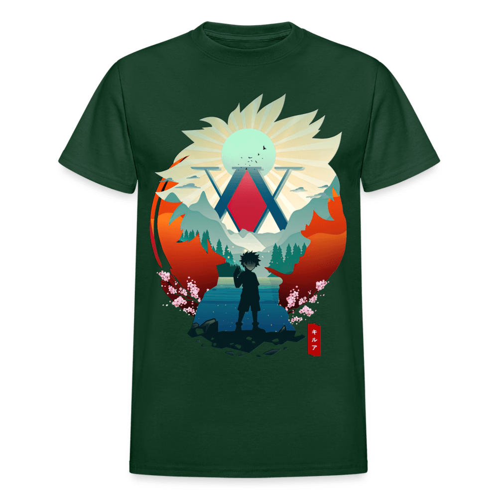 Gildan Ultra Cotton Adult T-Shirt - forest green