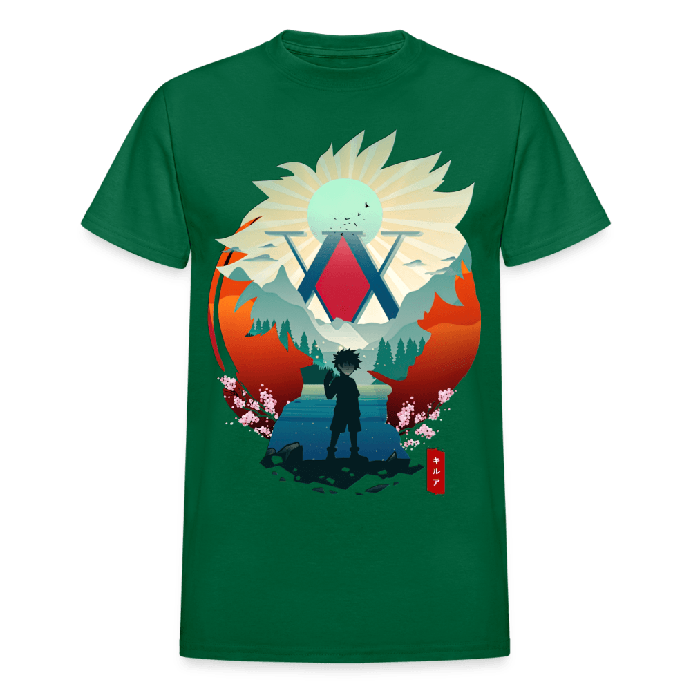 Gildan Ultra Cotton Adult T-Shirt - bottlegreen