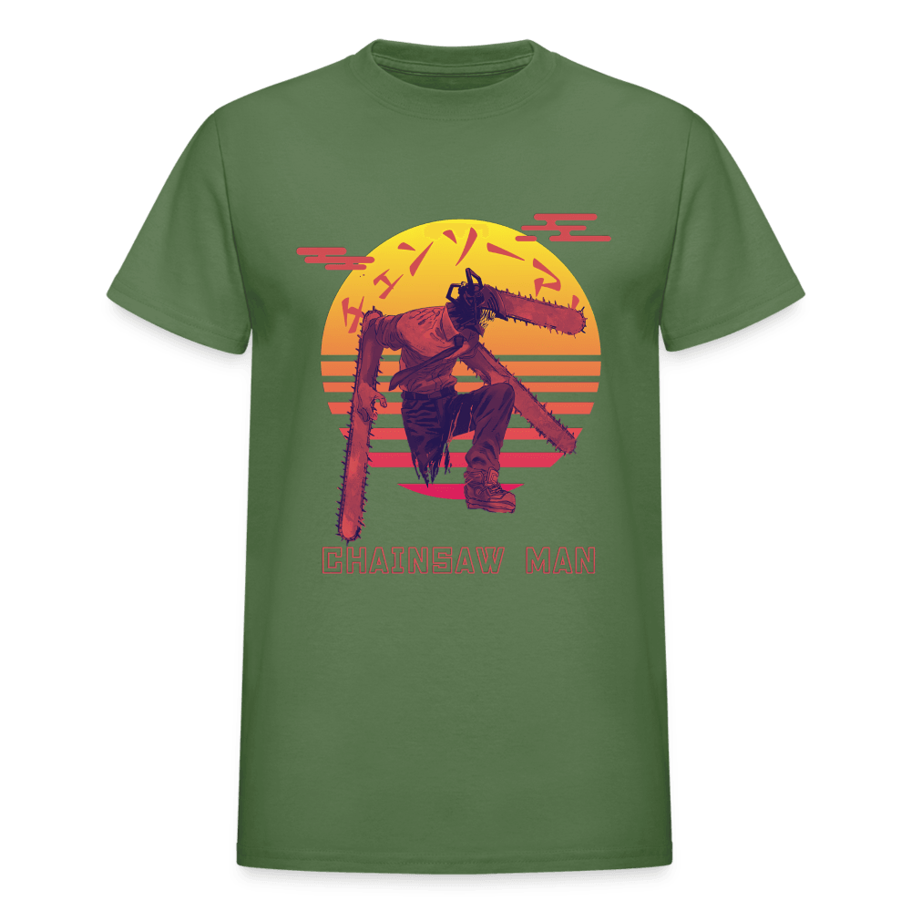 Gildan Ultra Cotton Adult T-Shirt - military green