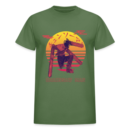 Gildan Ultra Cotton Adult T-Shirt - military green