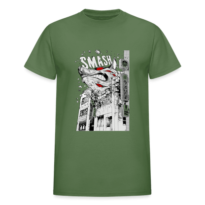 Gildan Ultra Cotton Adult T-Shirt - military green