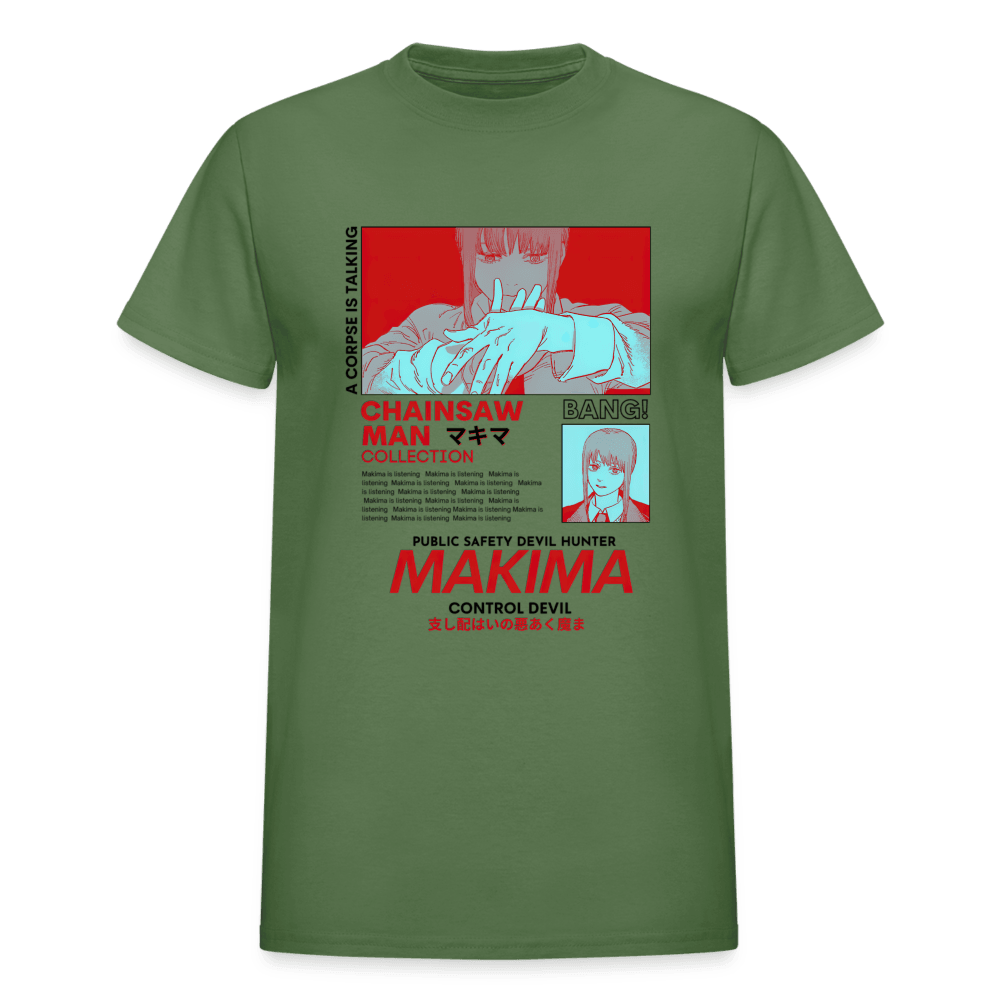 Gildan Ultra Cotton Adult T-Shirt - military green