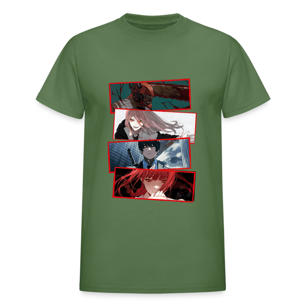 Gildan Ultra Cotton Adult T-Shirt - military green