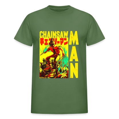 Gildan Ultra Cotton Adult T-Shirt - military green