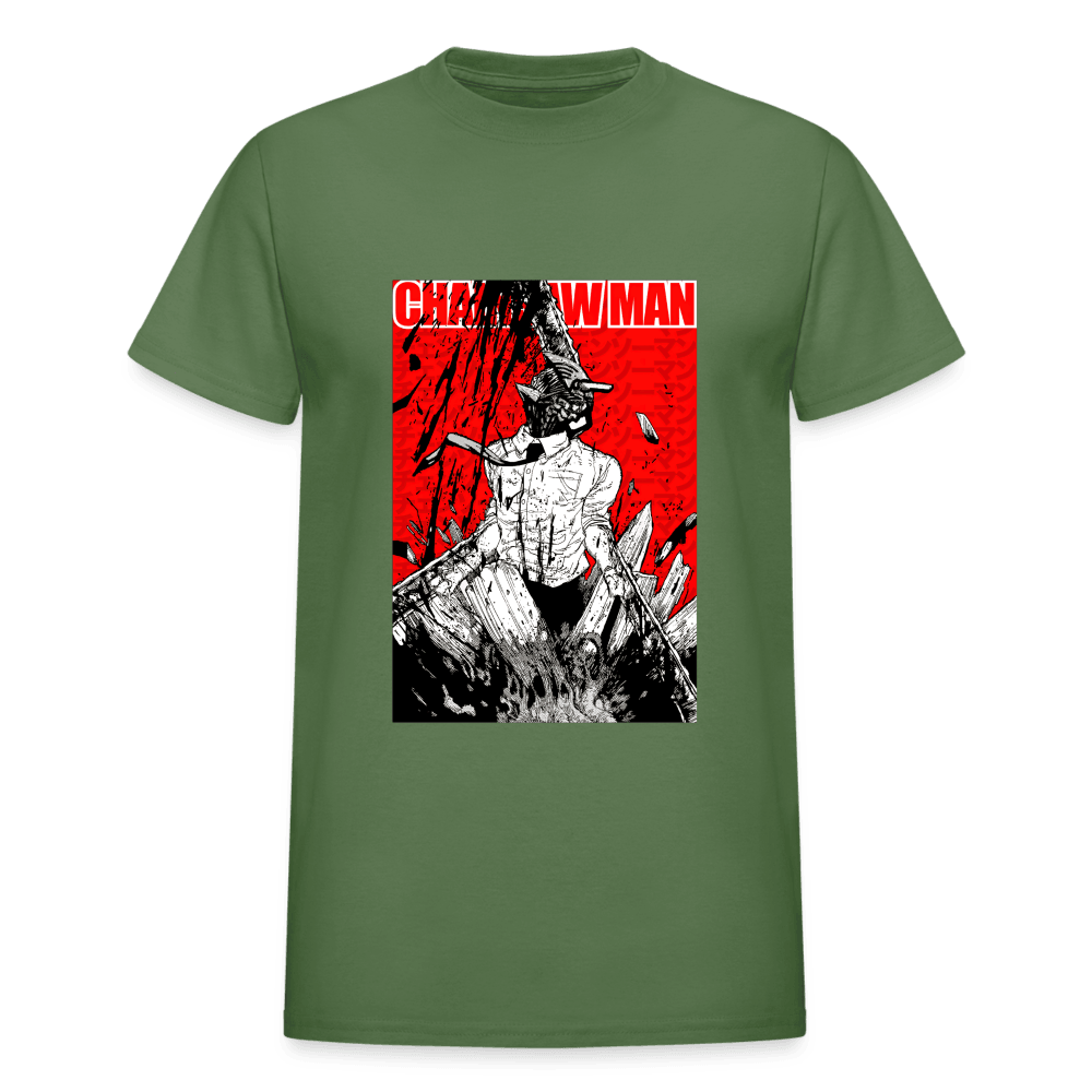 Gildan Ultra Cotton Adult T-Shirt - military green