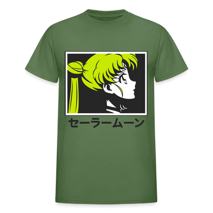 Gildan Ultra Cotton Adult T-Shirt - military green