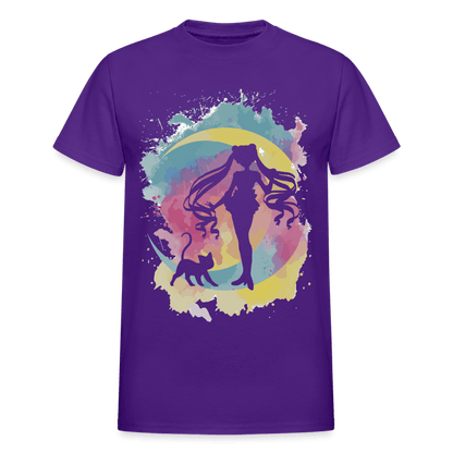 Gildan Ultra Cotton Adult T-Shirt - purple