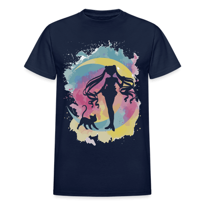 Gildan Ultra Cotton Adult T-Shirt - navy