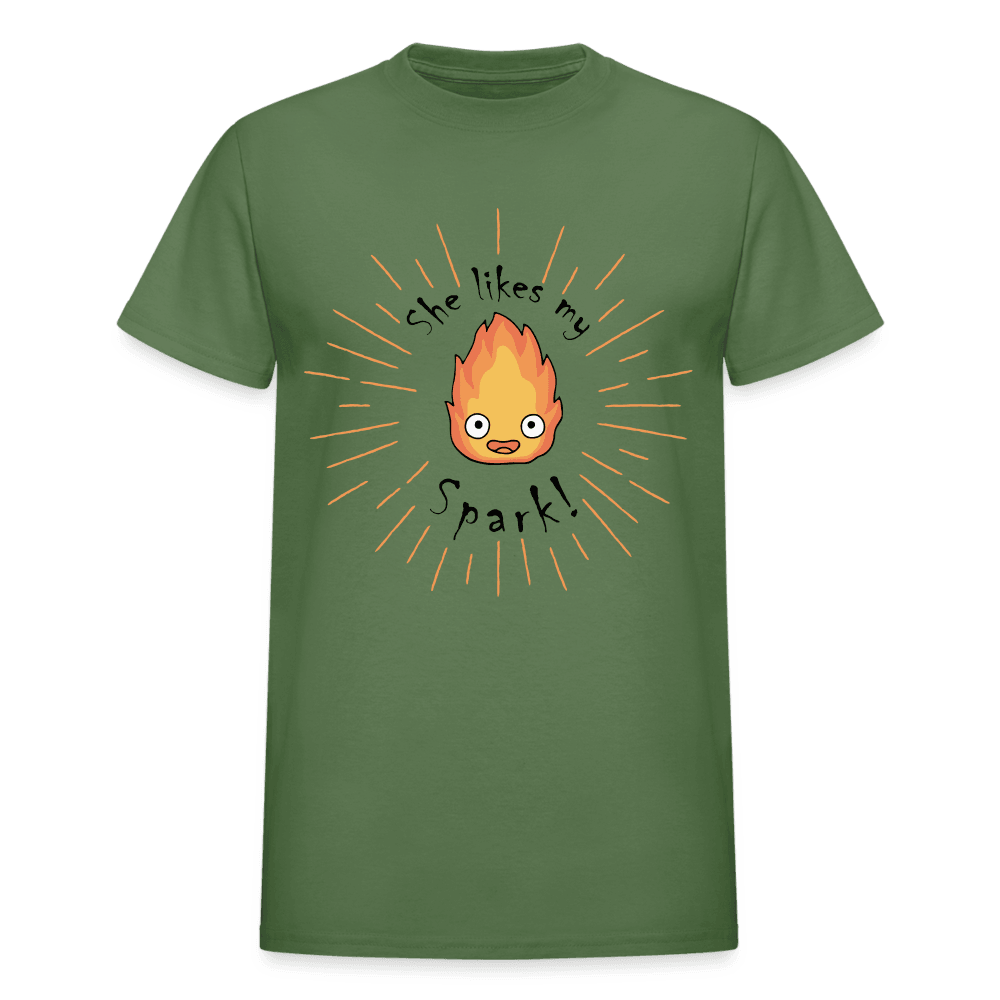 Gildan Ultra Cotton Adult T-Shirt - military green