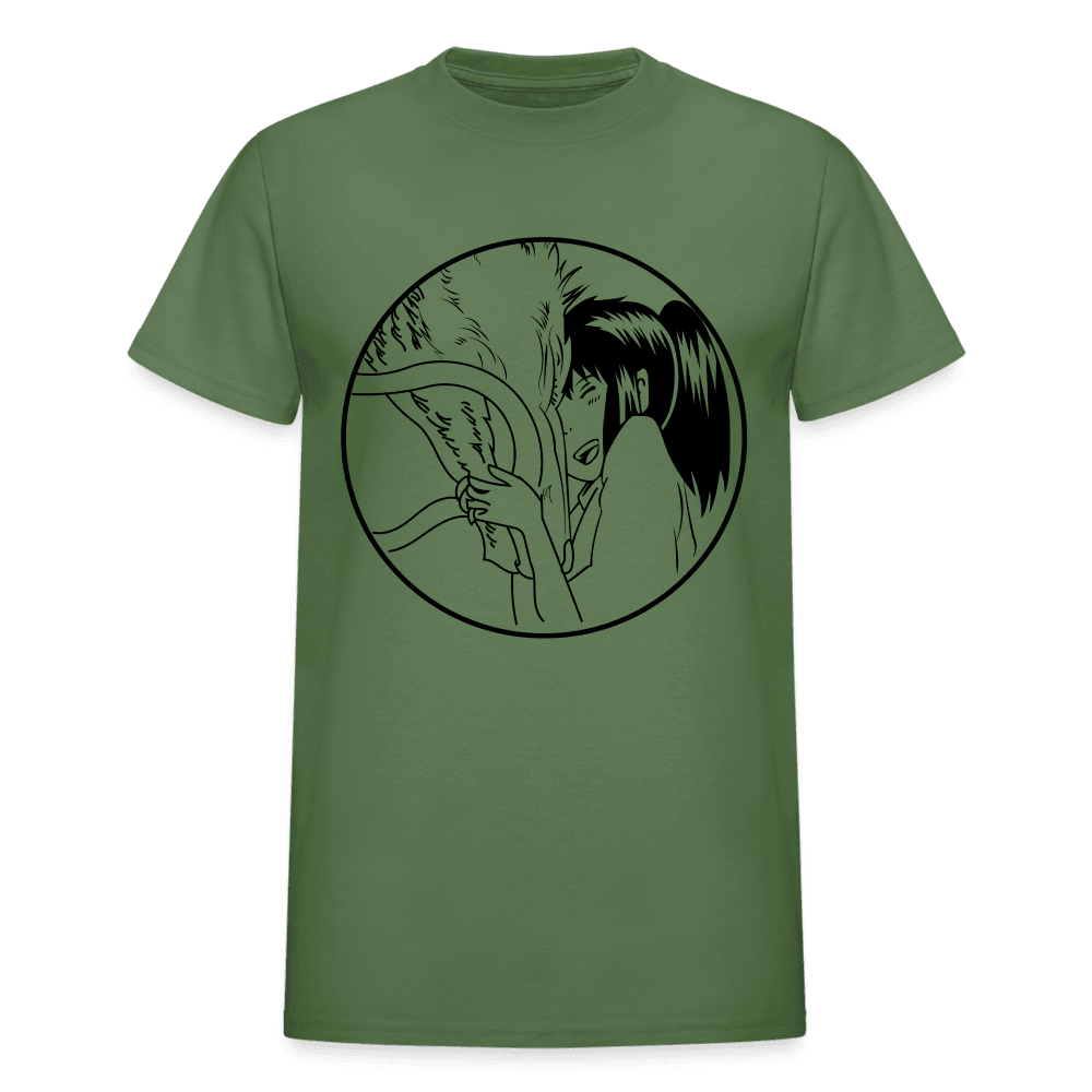 Gildan Ultra Cotton Adult T-Shirt - military green