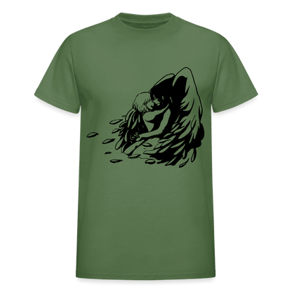 Gildan Ultra Cotton Adult T-Shirt - military green