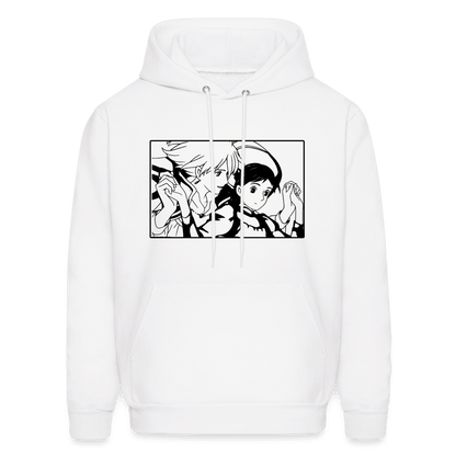 Men's Hoodie - white