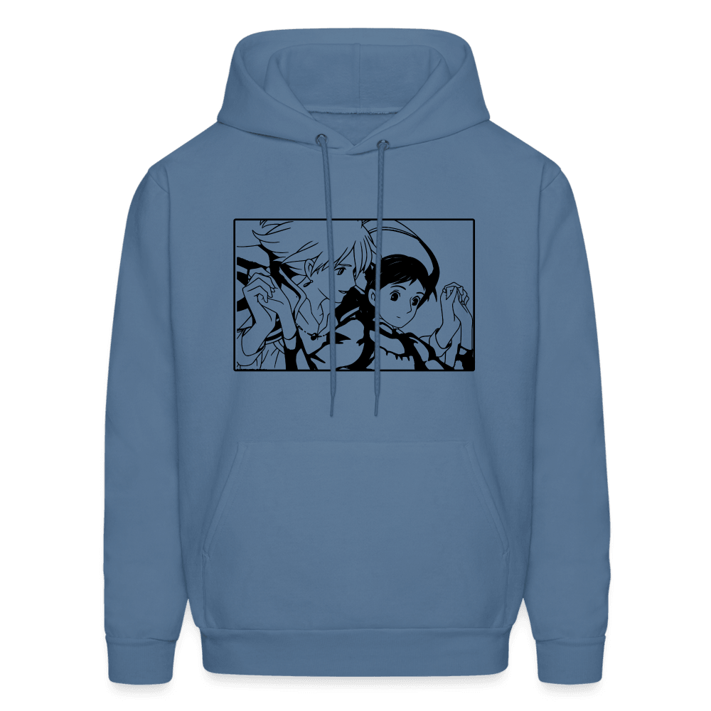 Men's Hoodie - denim blue