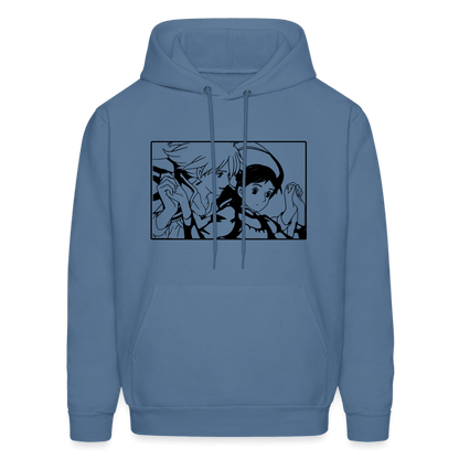 Men's Hoodie - denim blue