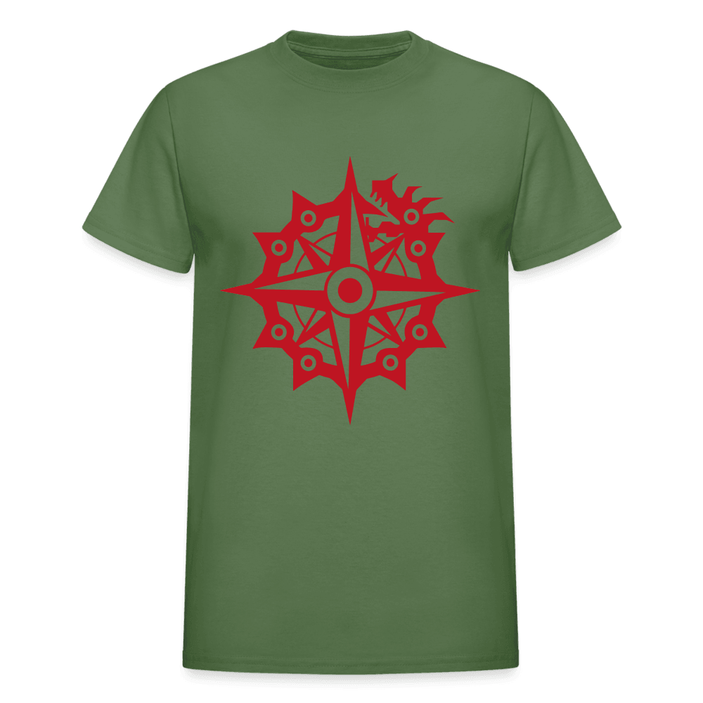 Gildan Ultra Cotton Adult T-Shirt - military green