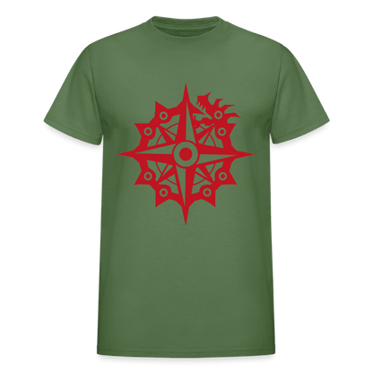 Gildan Ultra Cotton Adult T-Shirt - military green