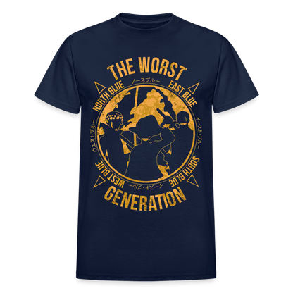 Gildan Ultra Cotton Adult T-Shirt - navy