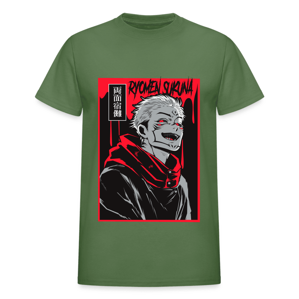 Gildan Ultra Cotton Adult T-Shirt - military green