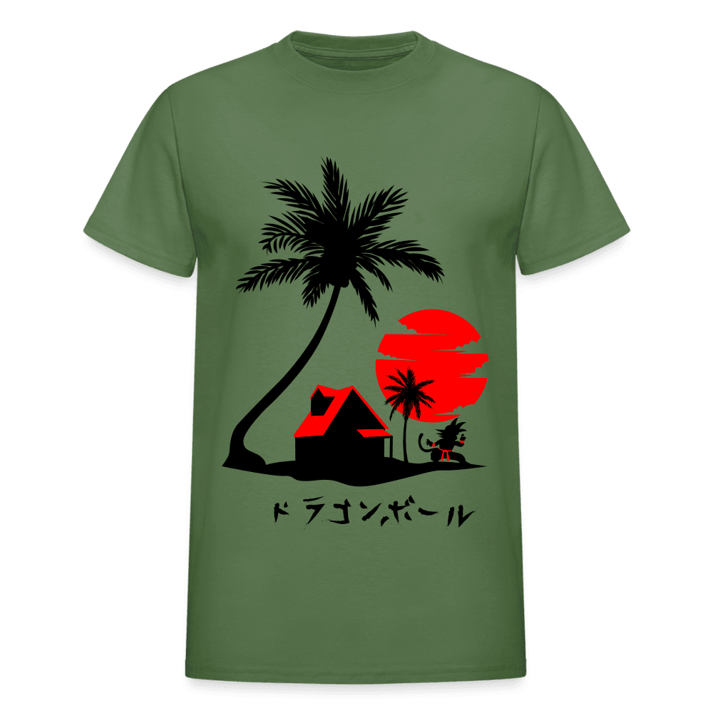 Gildan Ultra Cotton Adult T-Shirt - military green