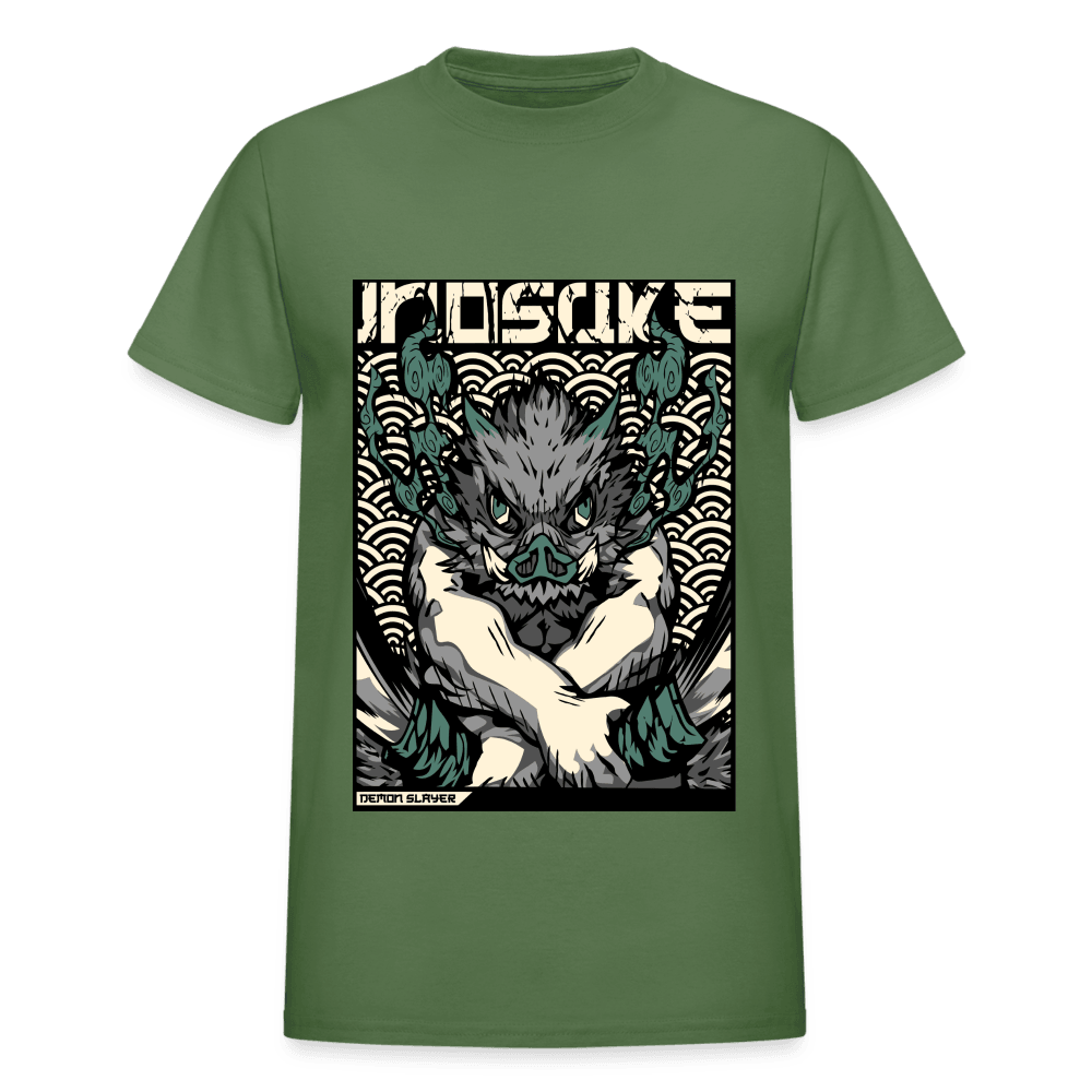 Gildan Ultra Cotton Adult T-Shirt - military green