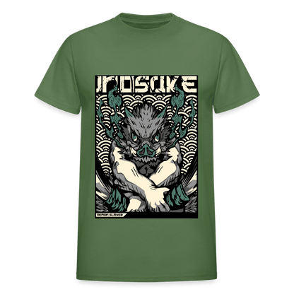 Gildan Ultra Cotton Adult T-Shirt - military green