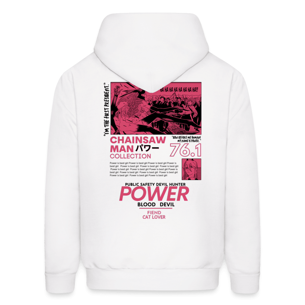 Men's Hoodie - white