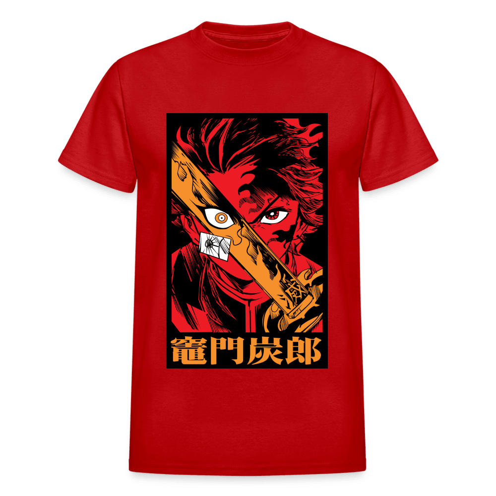 Gildan Ultra Cotton Adult T-Shirt - red