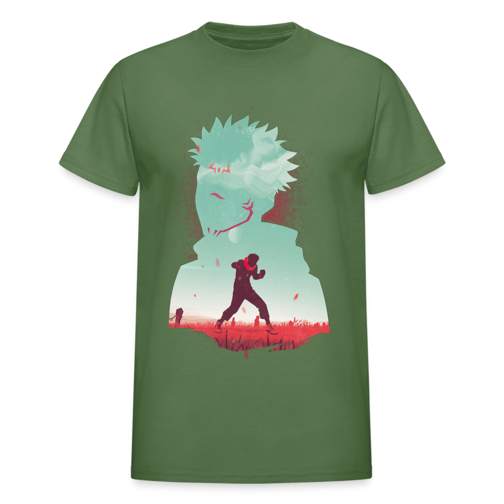 Gildan Ultra Cotton Adult T-Shirt - military green