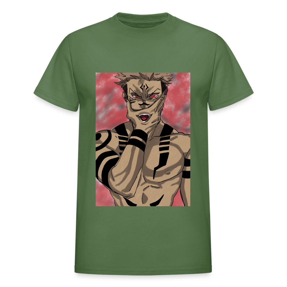 Gildan Ultra Cotton Adult T-Shirt - military green