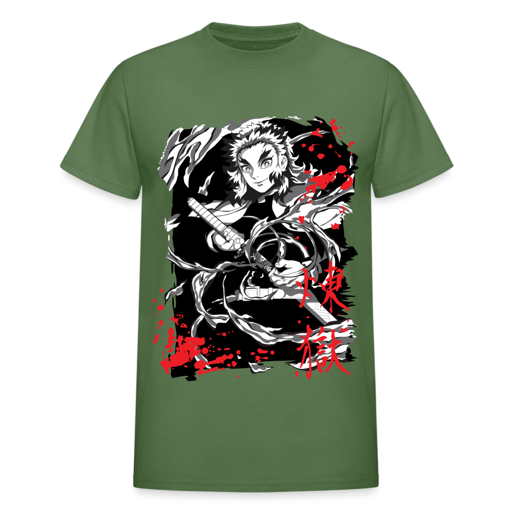 Gildan Ultra Cotton Adult T-Shirt - military green