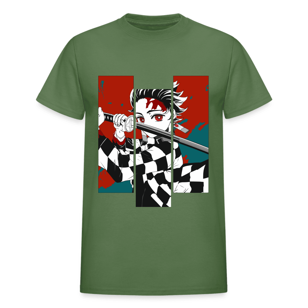 Gildan Ultra Cotton Adult T-Shirt - military green