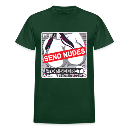 Gildan Ultra Cotton Adult T-Shirt - forest green