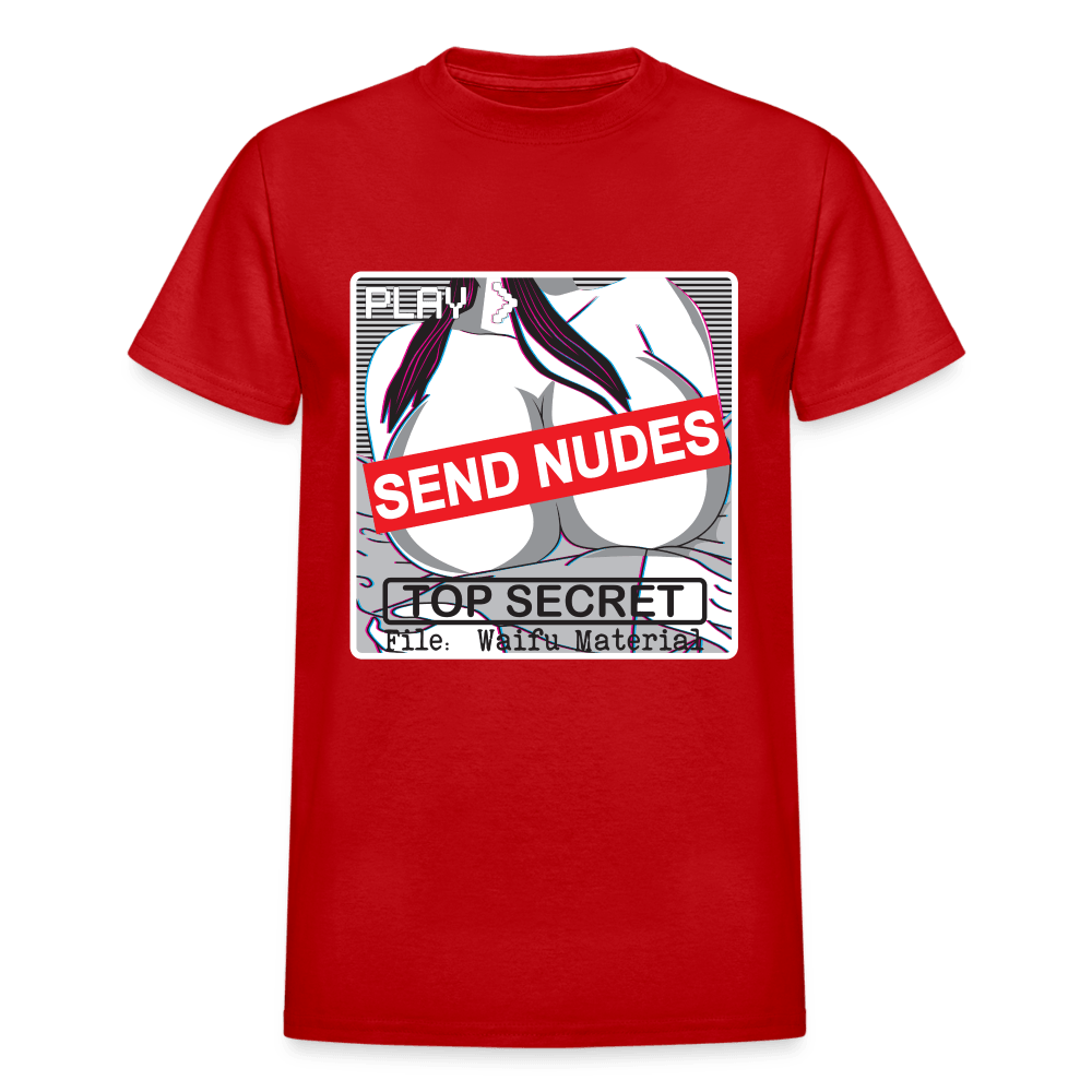 Gildan Ultra Cotton Adult T-Shirt - red