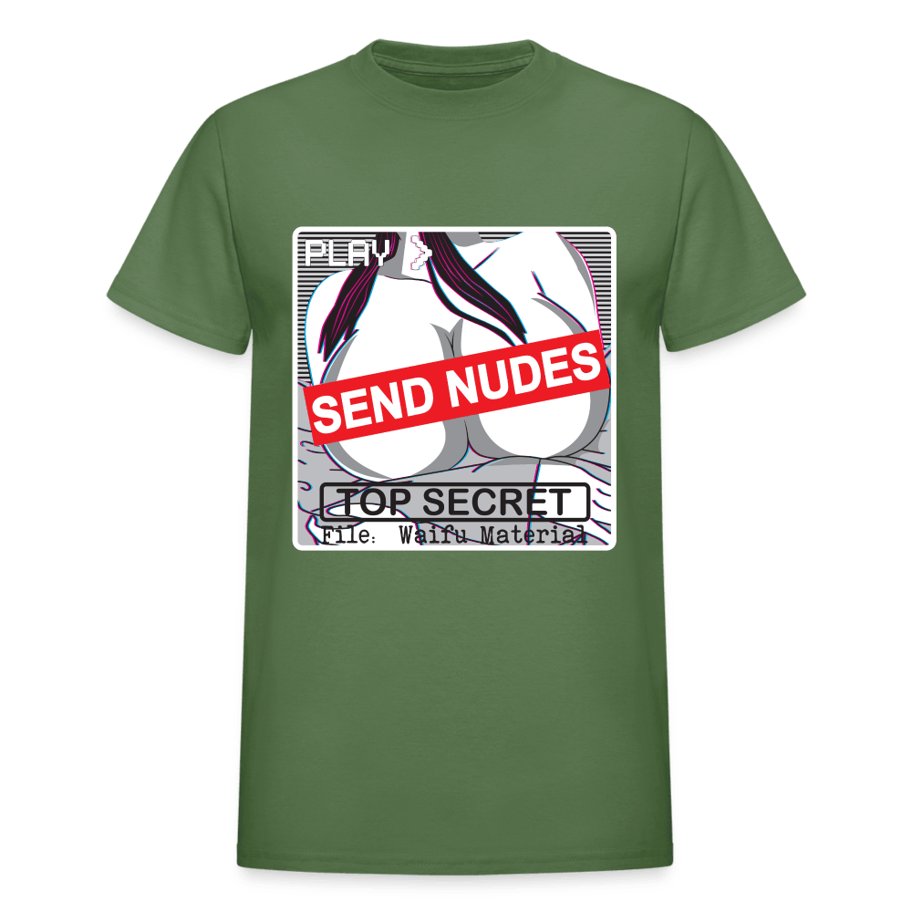 Gildan Ultra Cotton Adult T-Shirt - military green