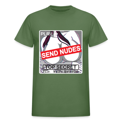 Gildan Ultra Cotton Adult T-Shirt - military green