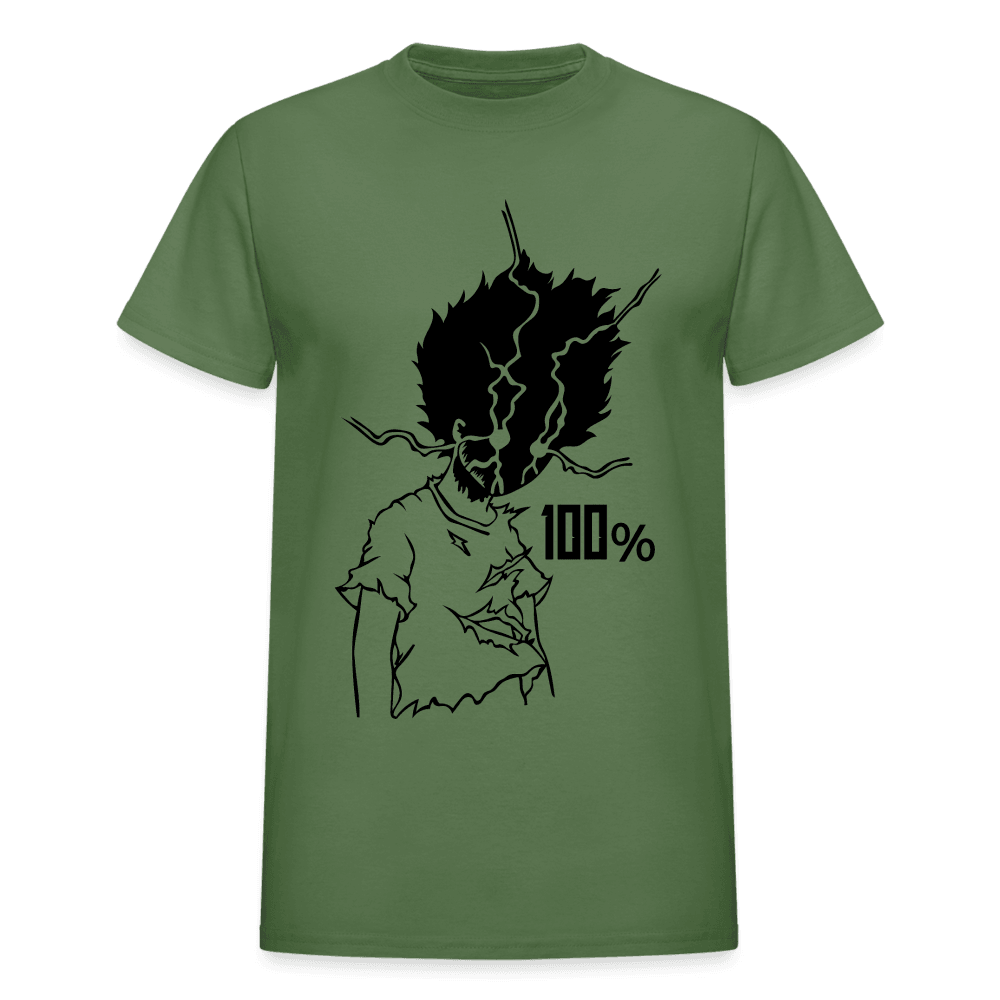 Gildan Ultra Cotton Adult T-Shirt - military green