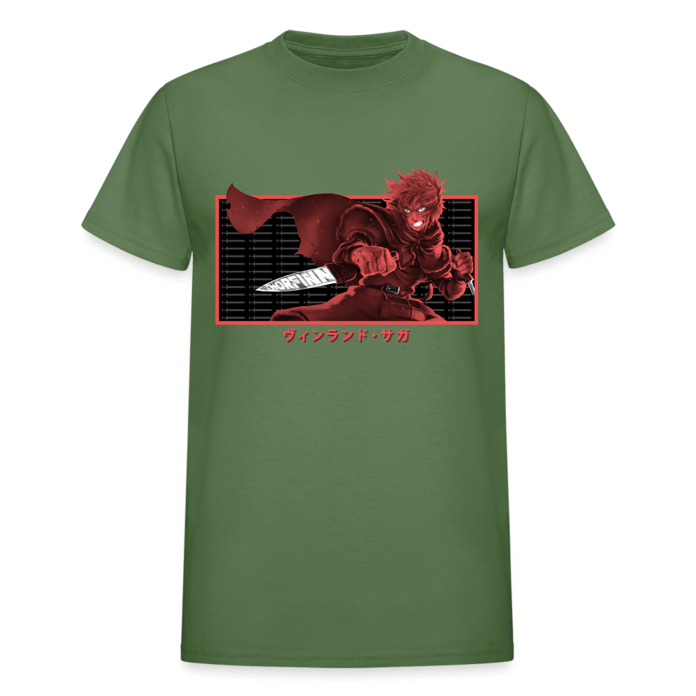 Gildan Ultra Cotton Adult T-Shirt - military green