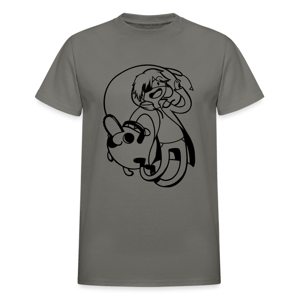 Adult T-Shirt - charcoal