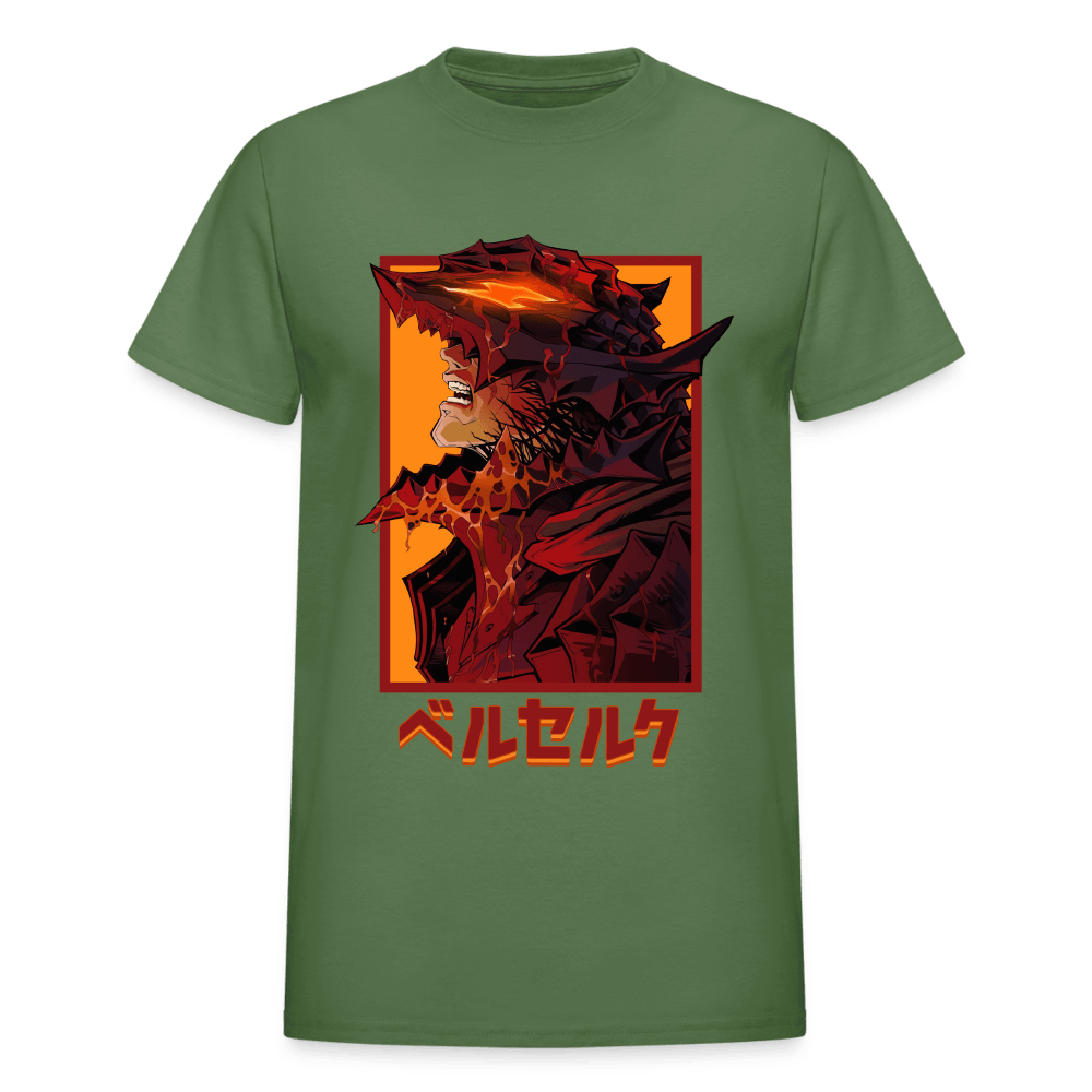 Gildan Ultra Cotton Adult T-Shirt - military green