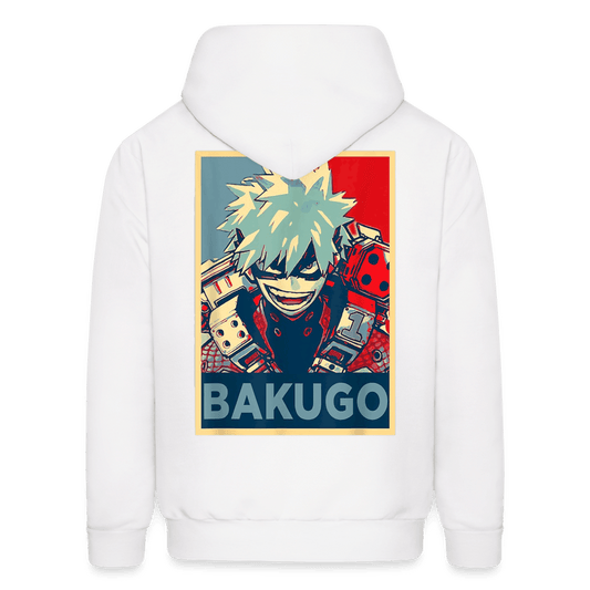 Men's Hoodie - white