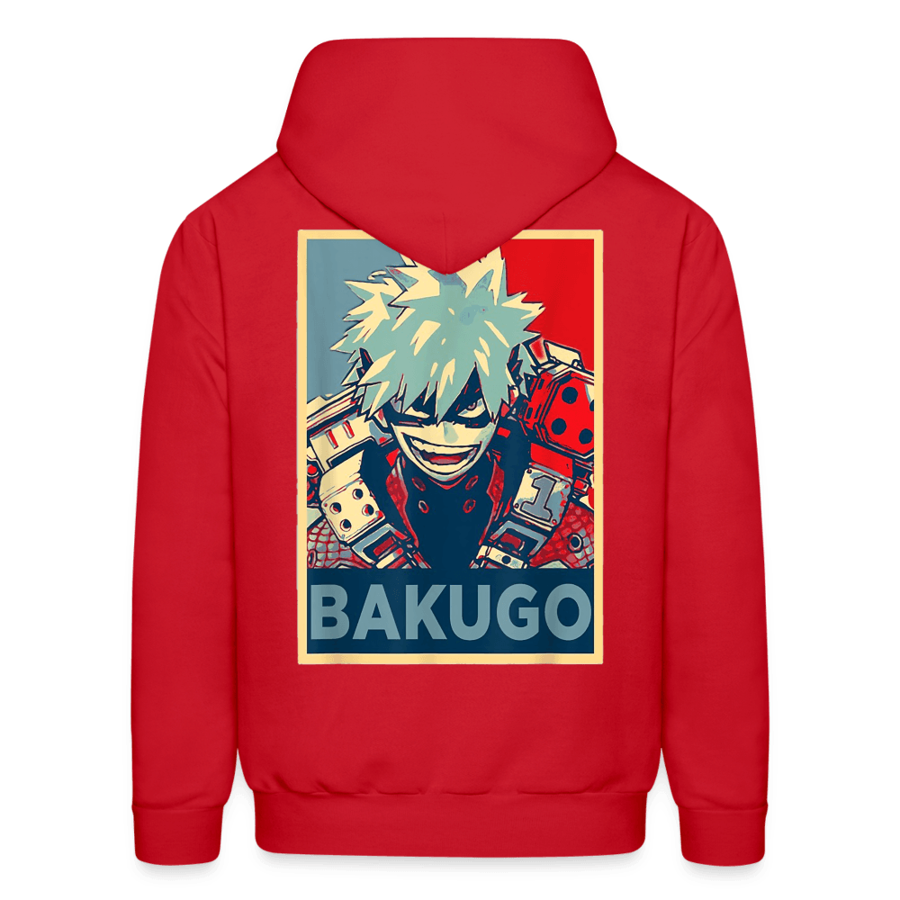 Men's Hoodie - red