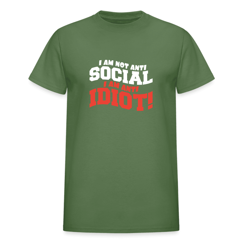 Gildan Ultra Cotton Adult T-Shirt - military green