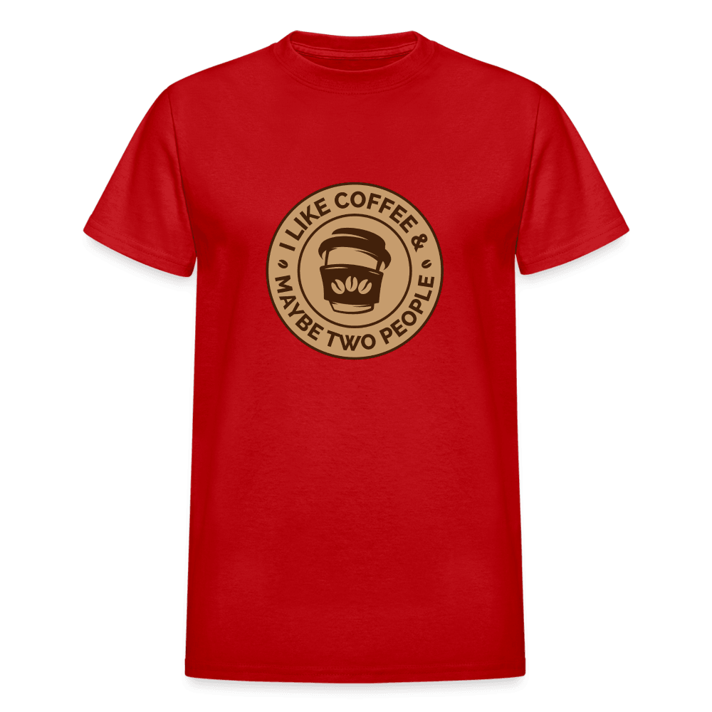 Gildan Ultra Cotton Adult T-Shirt - red